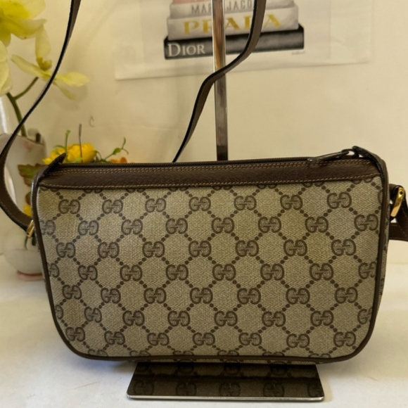 GUCCI Ophidia GG Canvas Small Camera Bag - Picture 2 of 14